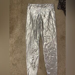 Art class silver leggings girls size 14-16